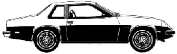 Bil Chevrolet Monza Sport Coupe 1976 