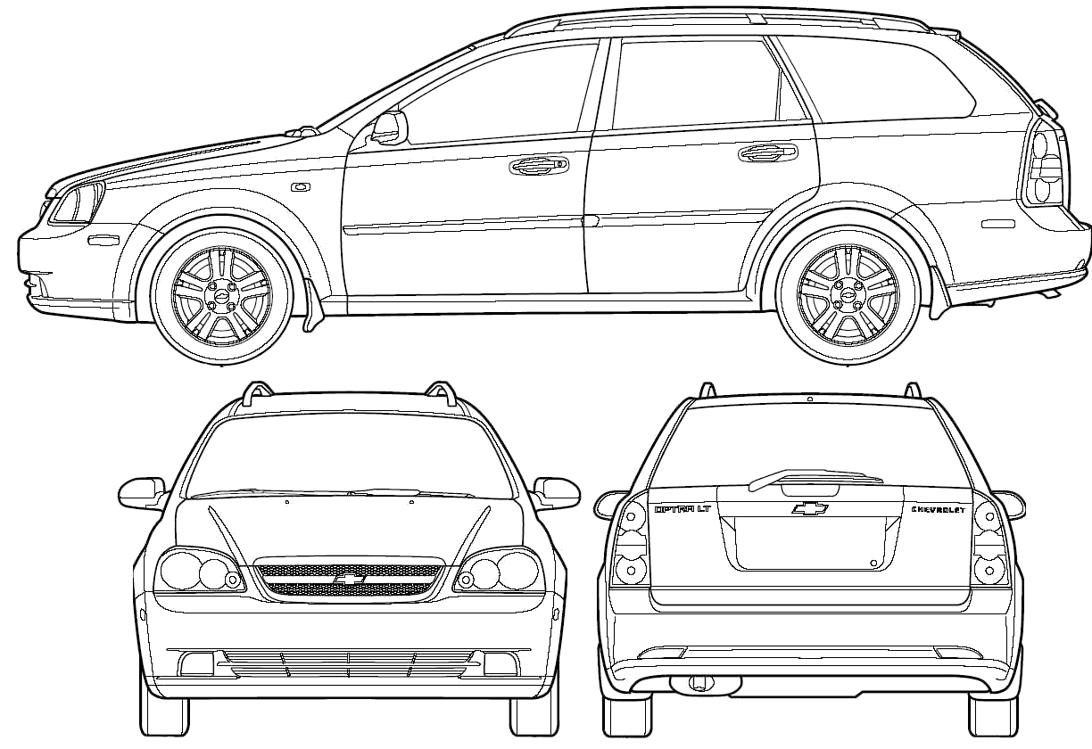 Кола Chevrolet Optra Wagon 2006