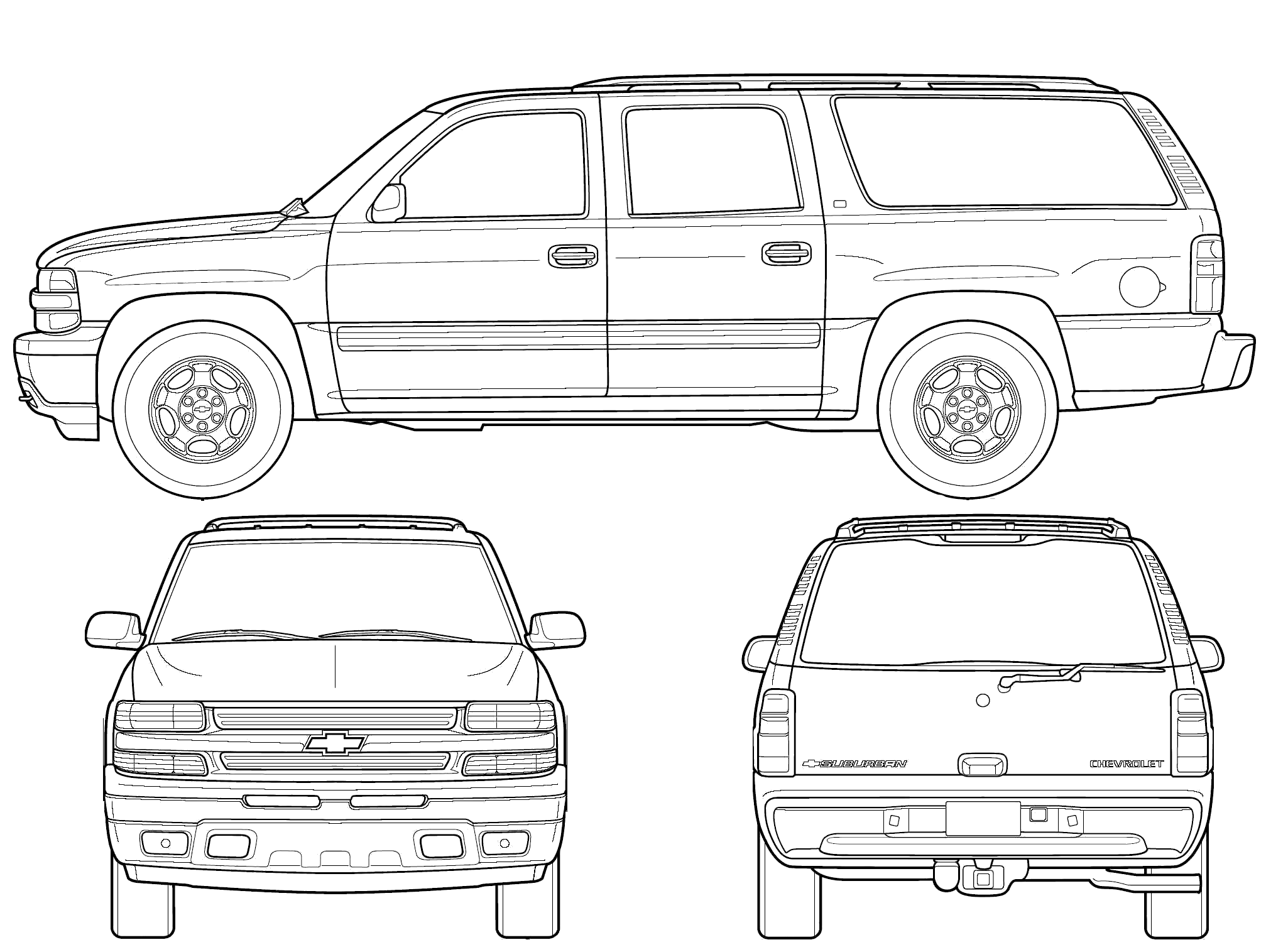 Bil Chevrolet Suburban 2006
