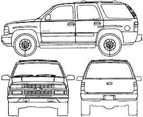 Кола Chevrolet Tahoe 2000