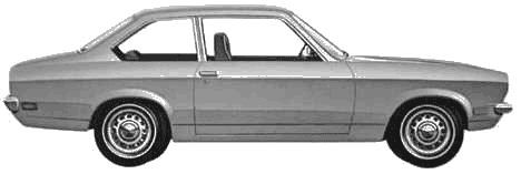Bil Chevrolet Vega 2-Door Sedan 1972