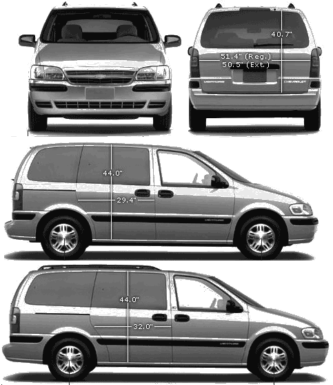 Bil Chevrolet Venture 2004 
