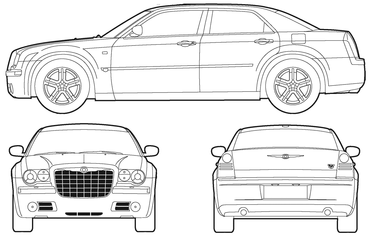 Кола Chrysler 300C 2005