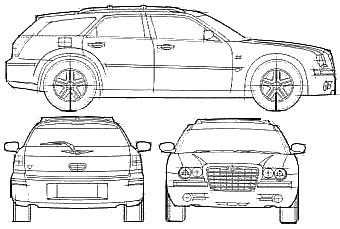 Bil Chrysler 300C Touring 2005 