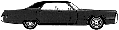 Кола Chrysler Imperial LeBaron 4-Door Hardtop 1972
