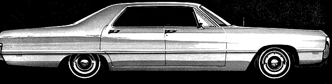 Кола Chrysler Newport 4-Door Hardtop 1969