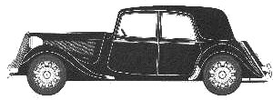 Bil Citroen 15CV Traction Avant
