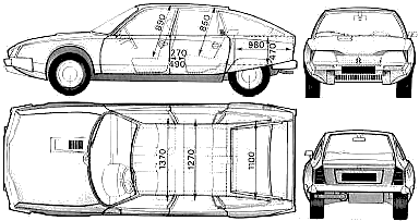 Bil Citroen CX 1975