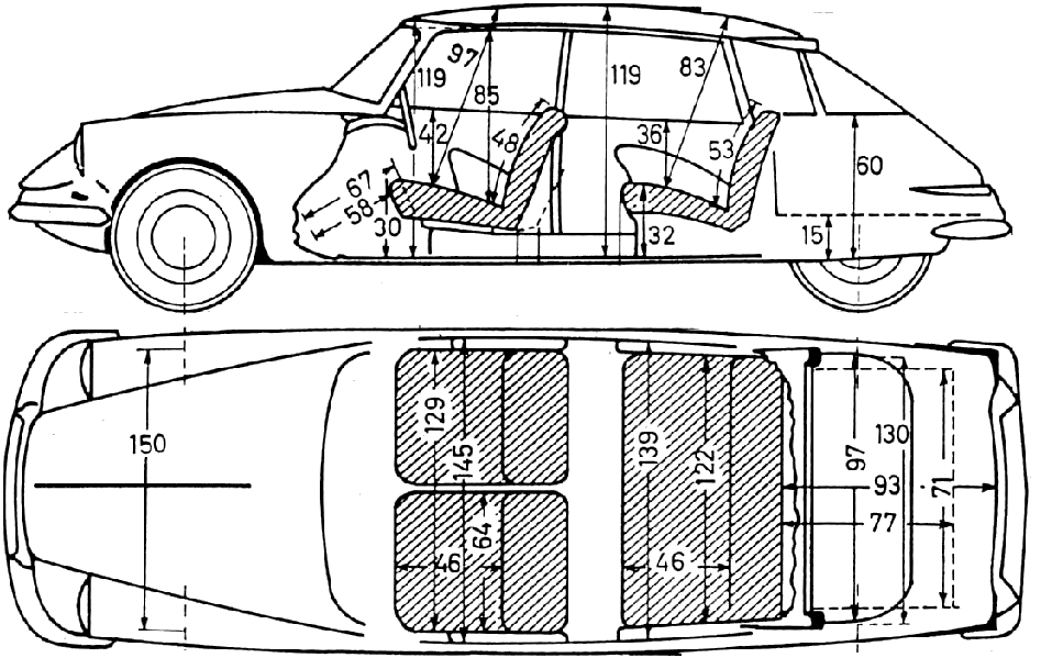 Кола Citroen DS 19