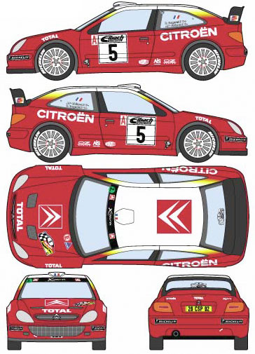 Кола Citroen Xsara WRC 