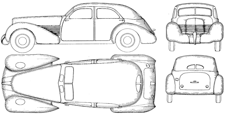 Auto  Cord 810 Sedan 1935