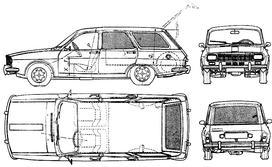 Кола Dacia 1300 F Wagon