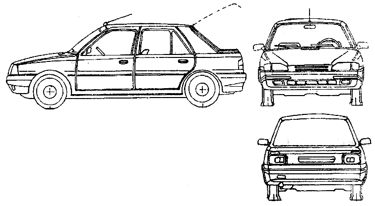 Bil Dacia Super Nova 