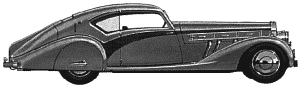 Auto  Delage D8-120 1936