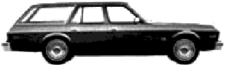 Bil Dodge Aspen Wagon 1977