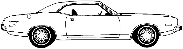 Bil Dodge Challenger 1973