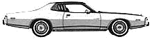 Bil Dodge Charger SE 1973 