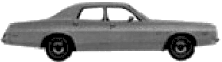 Bil Dodge Coronet 4-Door Sedan 1975 