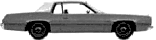 Bil Dodge Coronet Brougham 2-Door Hardtop 1975