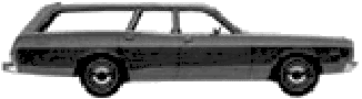 Bil Dodge Coronet Crestwood Wagon 1975 