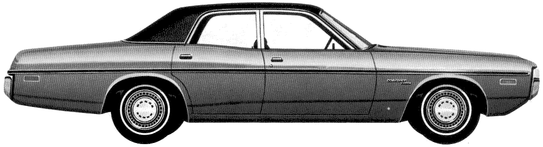 Bil Dodge Coronet Custom 1972