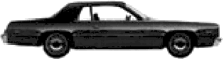 Bil Dodge Coronet Custom 2-Door Hardtop 1975