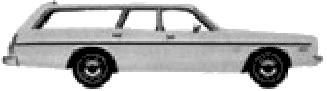 Кола Dodge Coronet Custom Wagon 1975 