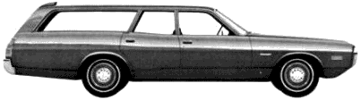 Кола Dodge Coronet Station Wagon 1972