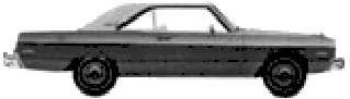 Bil Dodge Dart SE 2-Door Hardtop 1975 