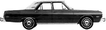 Bil Dodge Dart Special Edition 4-Door Sedan 1975 