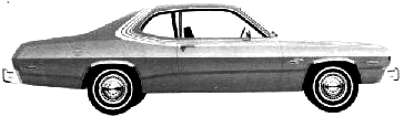 Bil Dodge Dart Sport Coupe 1975 