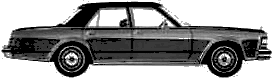 Bil Dodge Diplomat 4-Door Sedan 1979 
