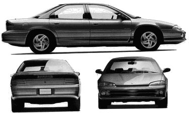Bil Dodge Intrepid ES 1995 