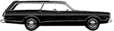 Bil Dodge Monaco Crestwood Wagon 1977