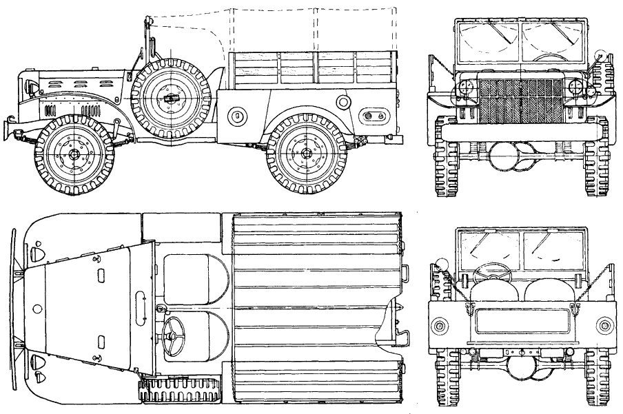 Кола Dodge WC-51 1943 
