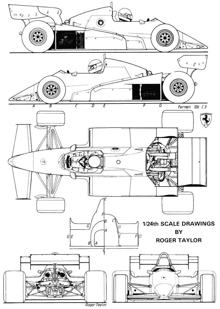 Bil Ferrari 126 C2