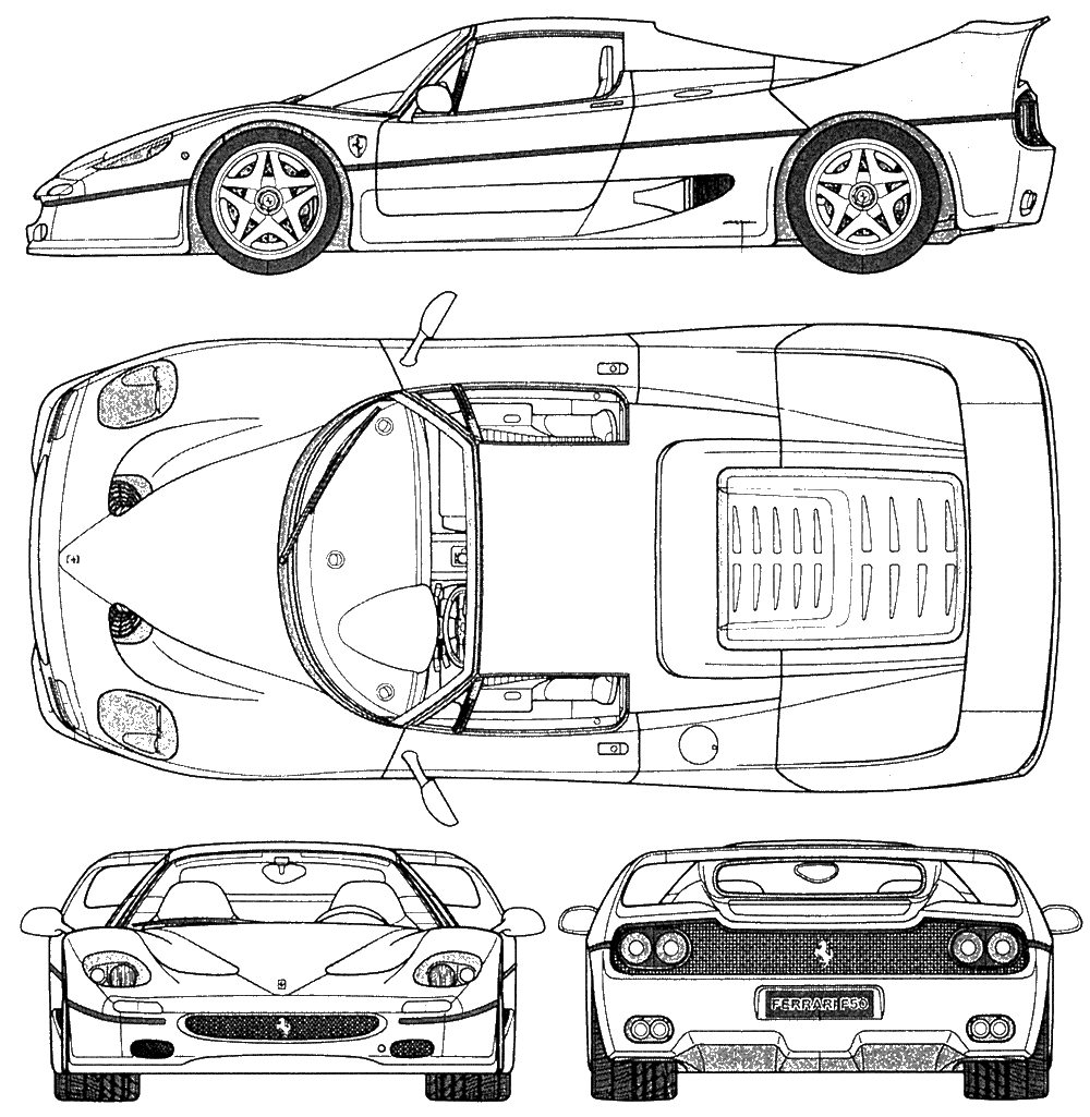 Bil Ferrari F50