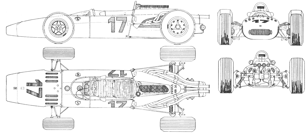 Bil Ferrari F1 1966
