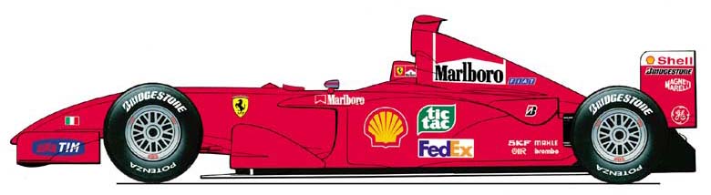 Кола Ferrari F1 2001