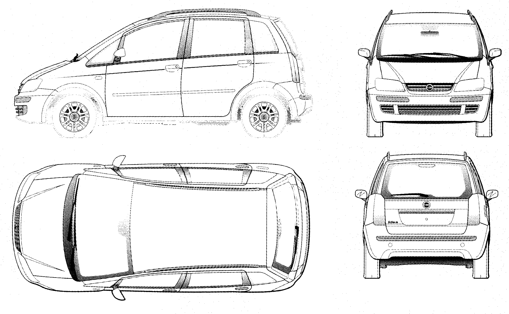 Кола FIAT - Idea (S-F-B-T)