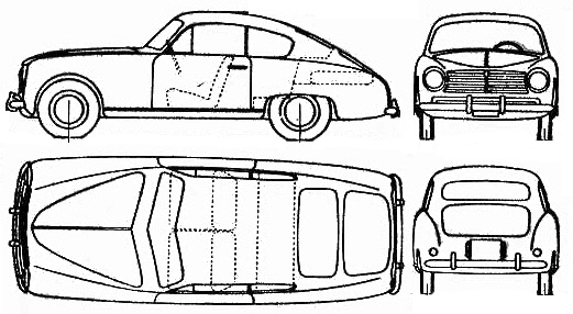 Bil FIAT 1100 ES 1951