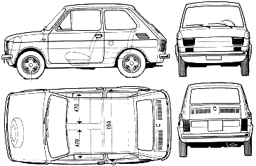 Кола FIAT 126