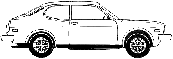 Bil FIAT 128 Coupe 1979