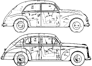 Bil FIAT 1300 1946
