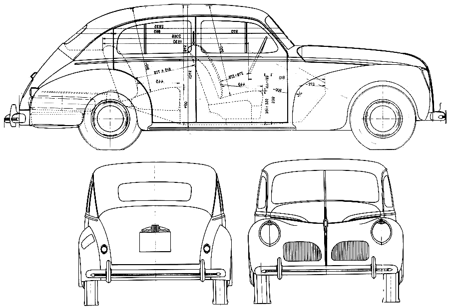 Кола FIAT 1900 1941