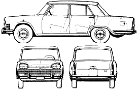 Кола FIAT 2100 1961