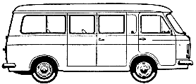 Bil FIAT 238 Bus