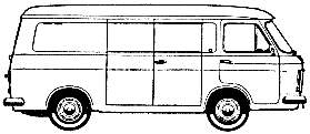 Bil FIAT 238 Van