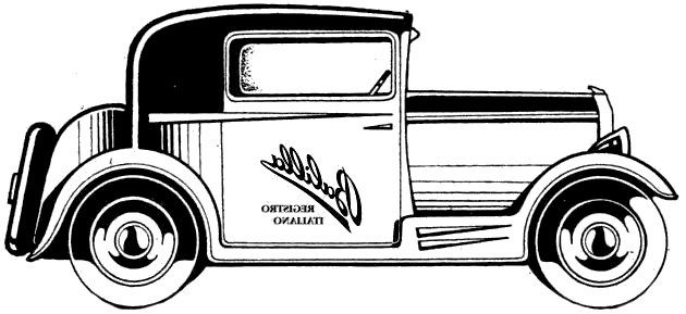 Bil FIAT 508 Balilla Cabriolet 1932