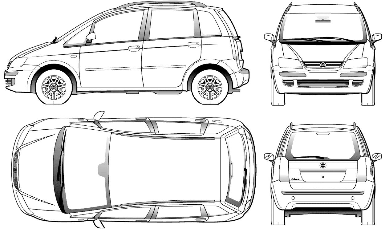 Кола FIAT Idea 2005